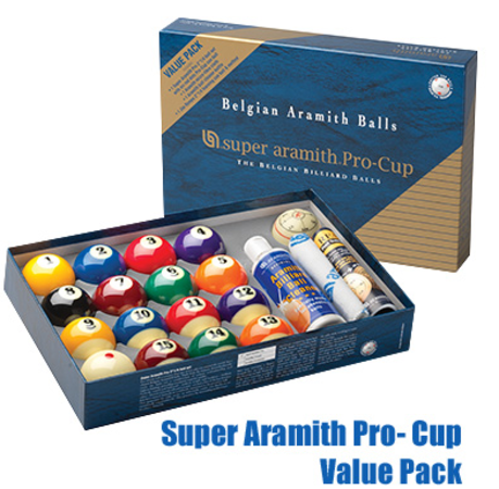 Poolkugeln Super Aramith pro Value Pack