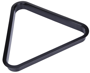 Triangel auf Kunststoff für 57.2 mm Standard Poolkugel